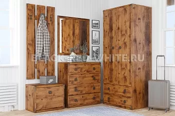 Комод Индиана JKOM4S/80 дуб саттер фото 5