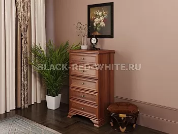 Комод Кентаки KOM5S каштан фото 3