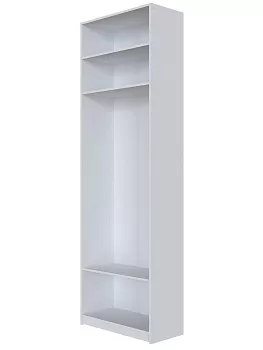 Корпус шкафа МОБИ (MOBI) REG/75, белый фото 1