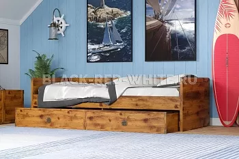 Кровать Индиана JLOZ1S/90 дуб саттер фото 4