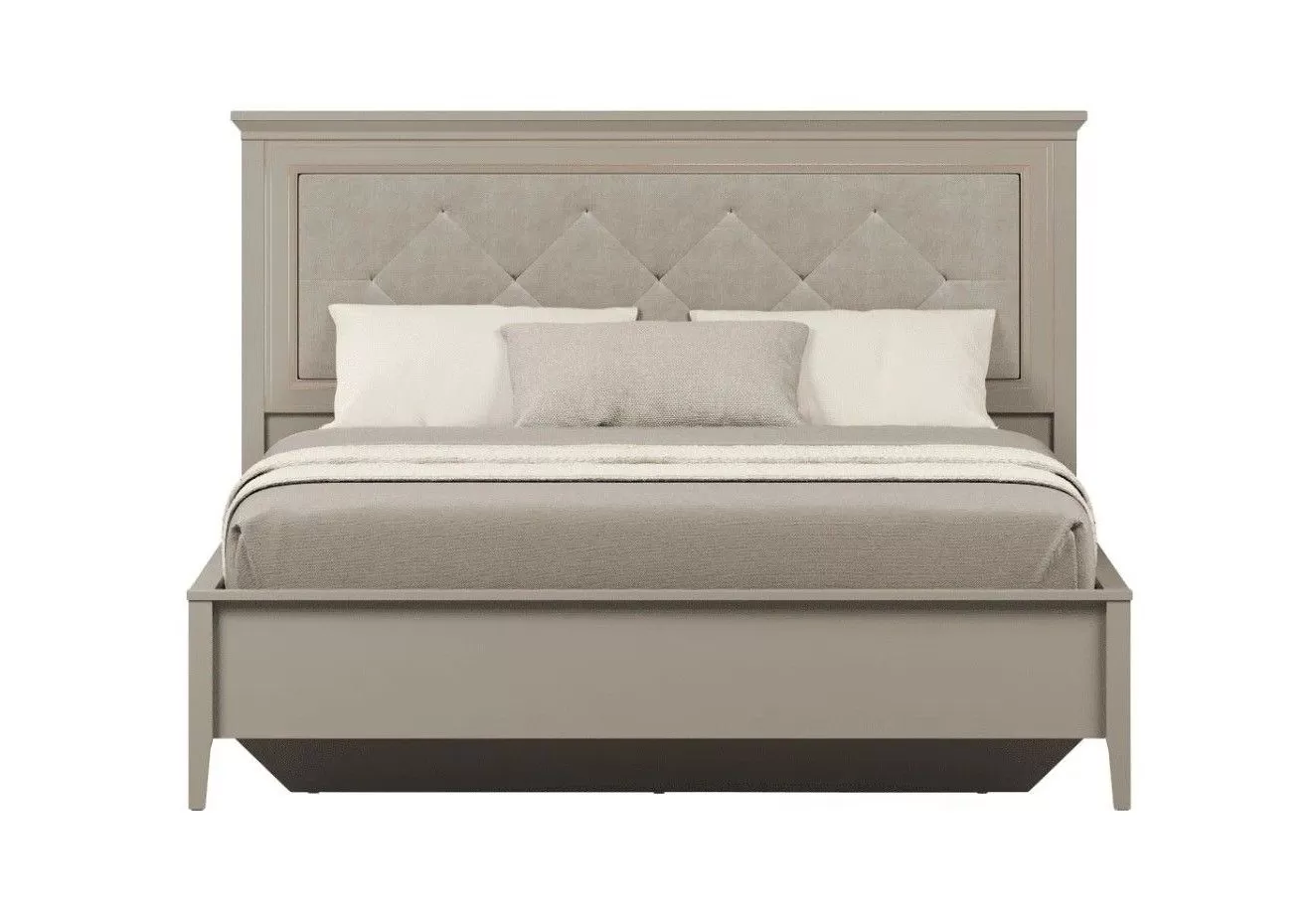 Кровать Классик LOZ160x200 с мягким элементом
