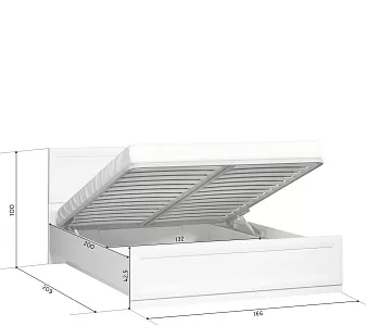 Кровать Мальта LOZ160x200 с подъемным механизмом фото 2
