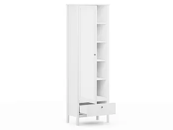 Шкаф Ева (Хельга) REG1D1S/200 белый фото 3