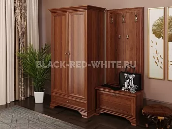 Шкаф Кентаки SZF2D1S каштан фото 3