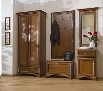 Шкаф Кентаки SZF2D1S каштан фото 4