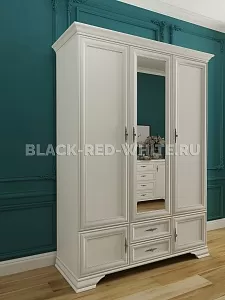 Шкаф Кентаки SZF5D2S белый фото 3