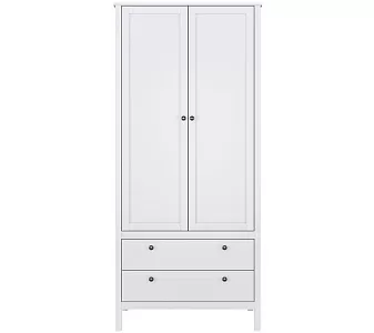 Шкаф Ева (Хельга) SZF2D2S/90 белый