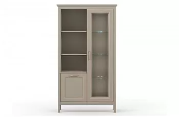 Шкаф-витрина Классик REG1W1D с подсветкой