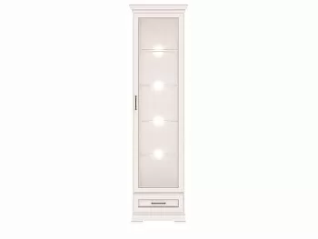 Шкаф-витрина Флоренция REG1W1SZK с подсветкой
