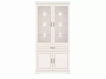 Шкаф-витрина Флоренция REG2W2D1S с подсветкой