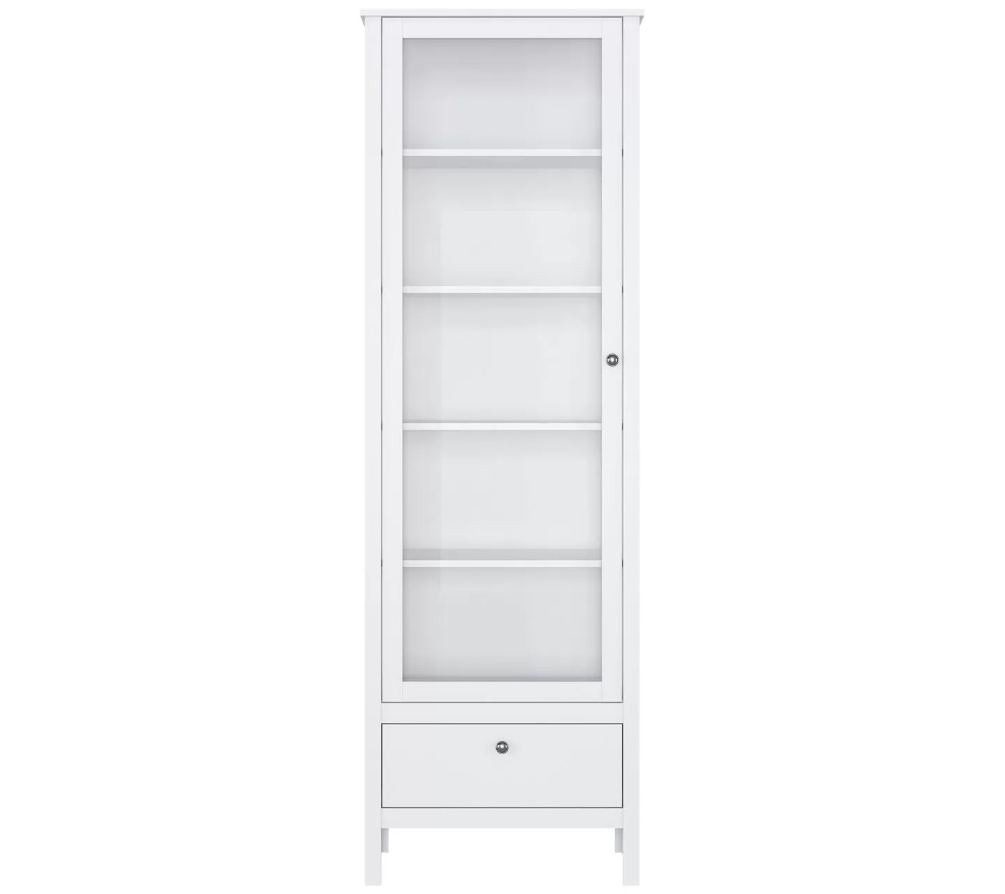 Шкаф-витрина Ева (Хельга) REG1W1S/65 белый