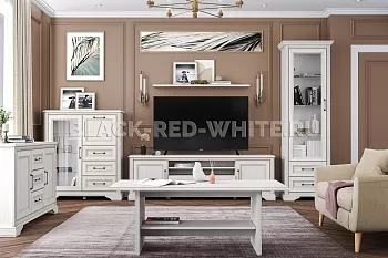 Шкаф-витрина Стилиус REG1W2S (Лиственница сибирская) фото 5