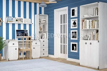 Стеллаж Индиана JREG4SO/50 сосна каньон фото 5