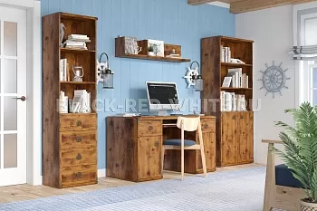 Стол письменный Индиана JBIU2D2S дуб саттер фото 5