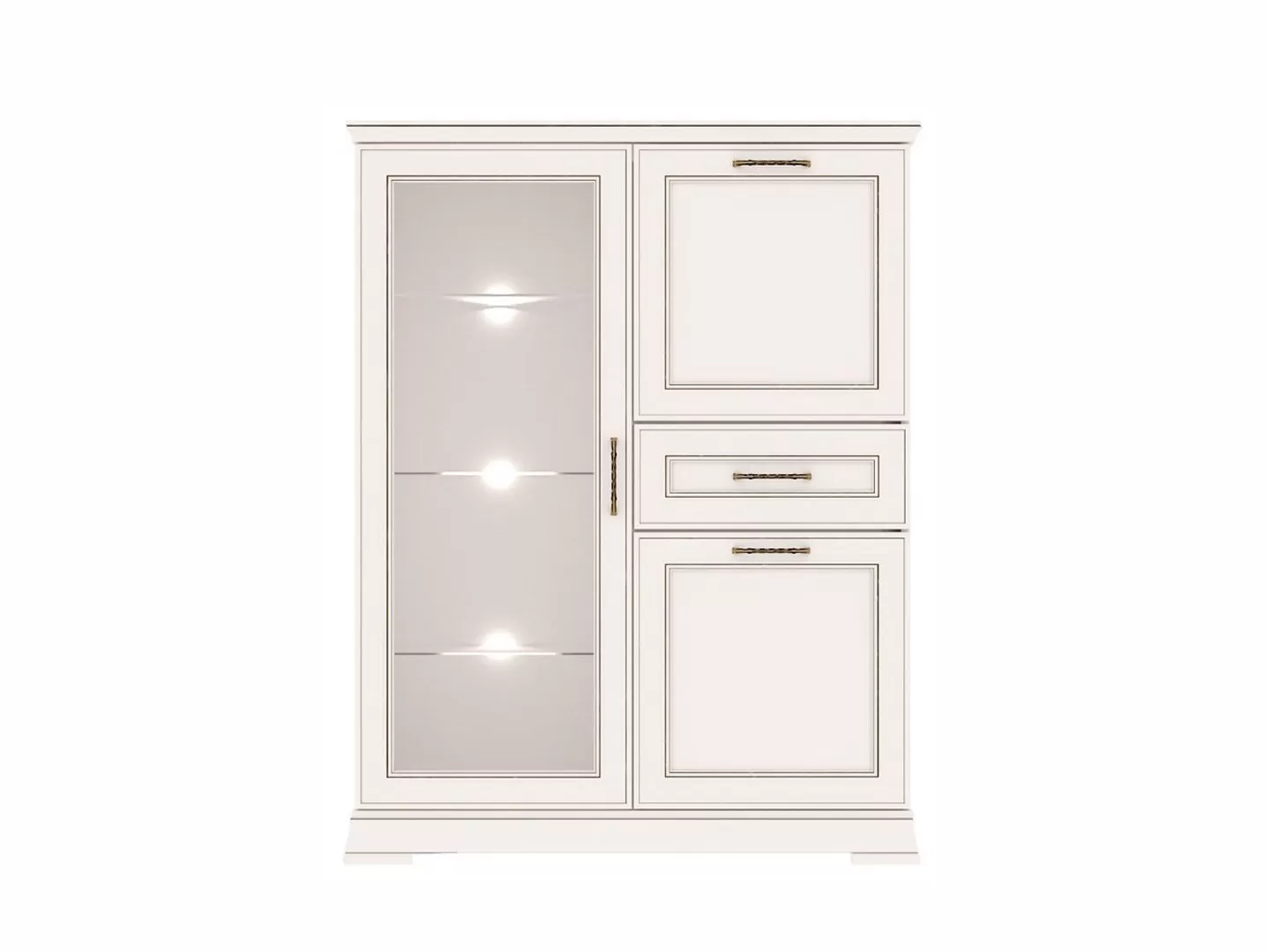 Тумба Флоренция KOM1W2D1S с подсветкой