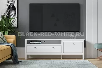 Тумба Ева (Хельга) RTV1D1S белый фото 2
