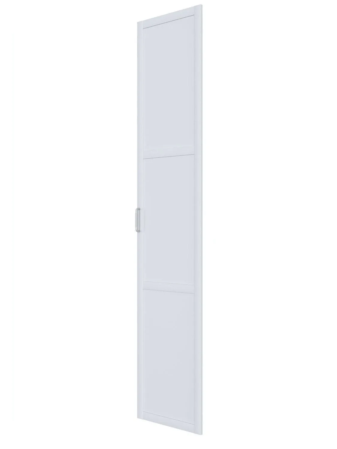 Витринный образец - Дверь шкафа МОБИ (MOBI) D/50 L/P, белый